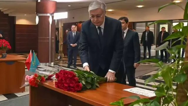 Мемлекет басшысы Қазақстандағы Түркия елшілігіне барды