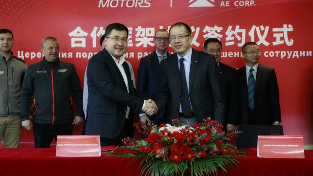 Жаңа автомобиль зауытына «Астана Моторс» жоғары технология жабдығын сатып алады