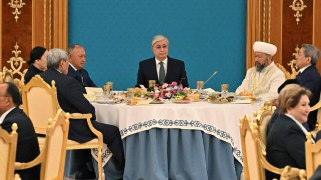 Ақордада мемлекет басшысының  атынан ауызашар берілді