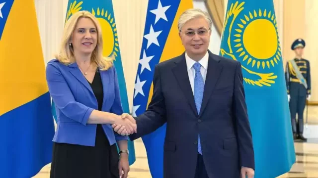 Президент Босния және Герцеговина Президиумының төрағасын қабылдады