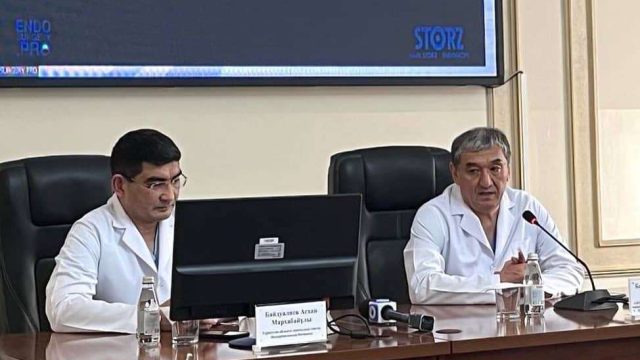 Түркістан қаласында бүйрек трансплантациясы бойынша мастер-класс өтті
