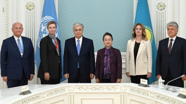Қасым-Жомарт Тоқаев БҰҰ делегациясын қабылдады