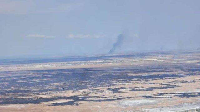 Балқаш ауданындағы өрт толығымен сөндірілді