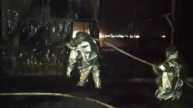 Ақтөбеде газ құю станциясы өртенді