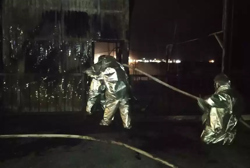 Ақтөбеде газ құю станциясы өртенді