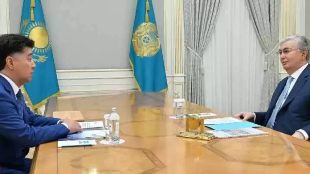Қасым-Жомарт Тоқаев Әлихан Байменовті қабылдады