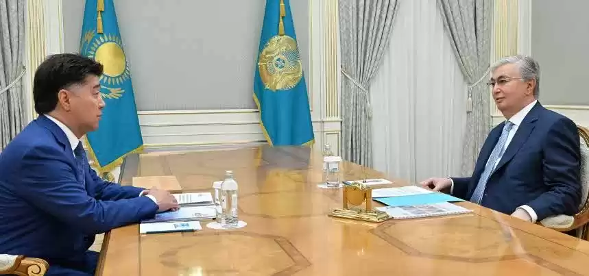 Қасым-Жомарт Тоқаев Әлихан Байменовті қабылдады