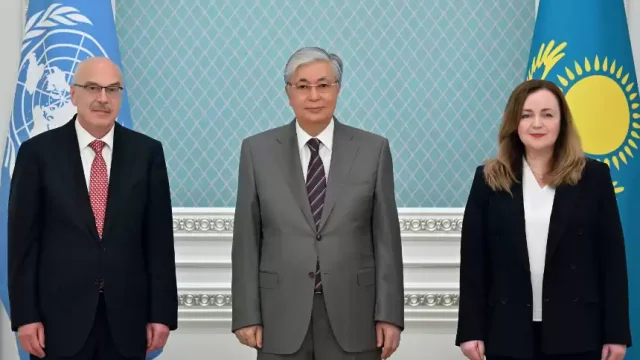 Президент БҰҰ бас хатшысының орынбасарын қабылдады