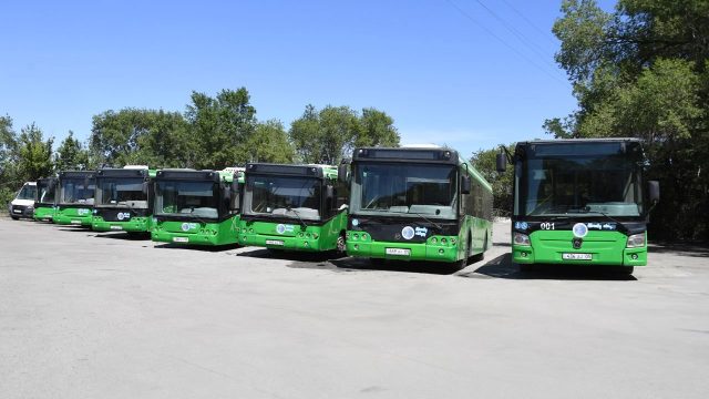 Алматы облысында жаңа автобус паркі ашылды