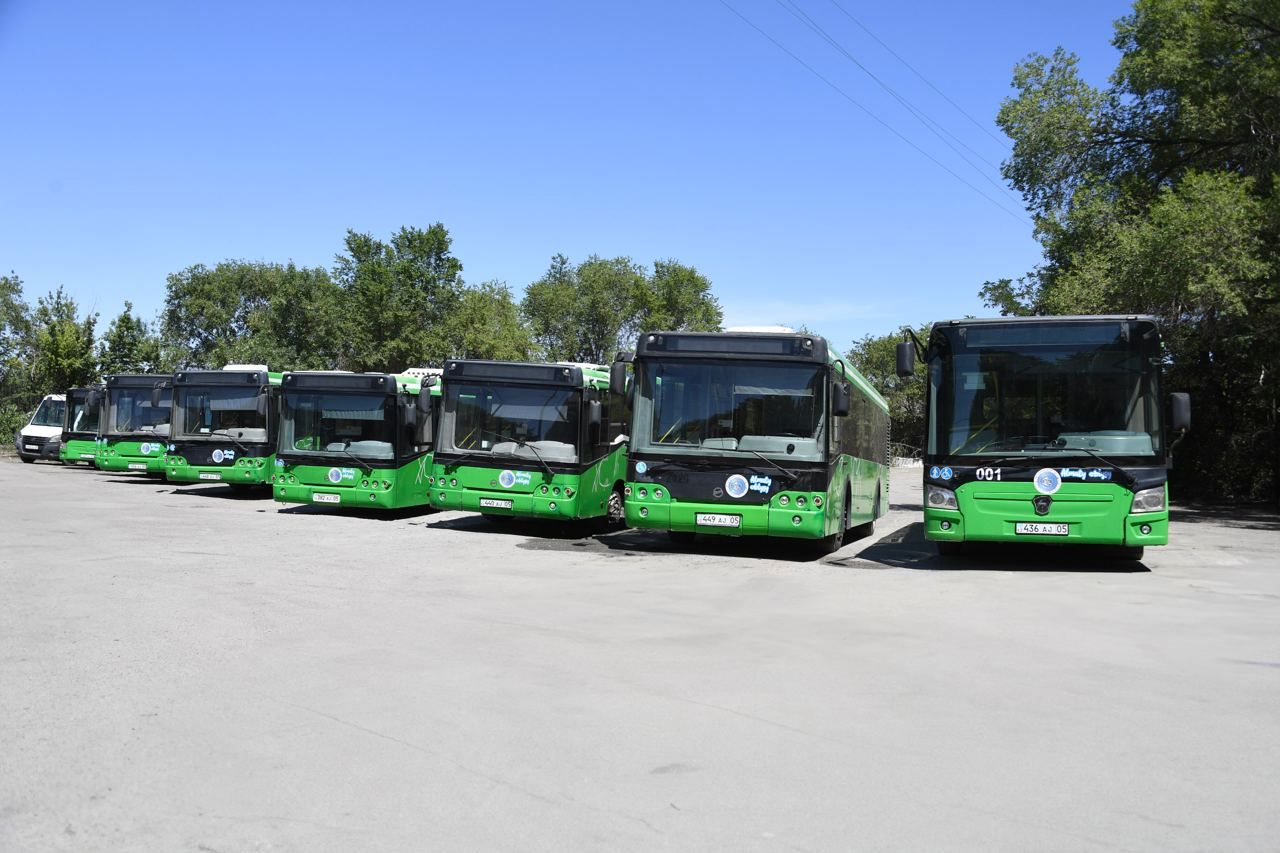 Алматы облысында жаңа автобус паркі ашылды