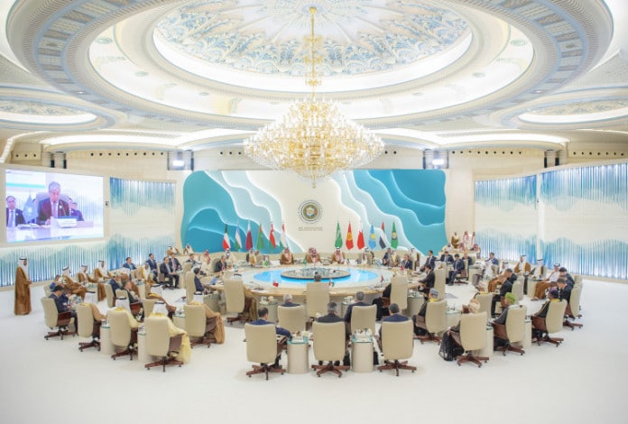 «Орталық Азия + Шығанақтағы араб мемлекеттерінің ынтымақтастығы кеңесінің» бірінші саммиті