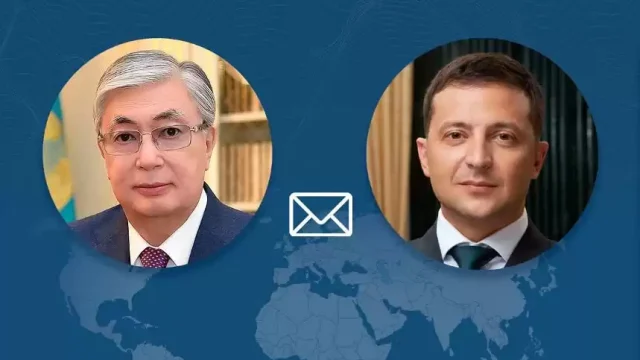 Қасым-Жомарт Тоқаев Владимир Зеленскийге жеделхат жолдады