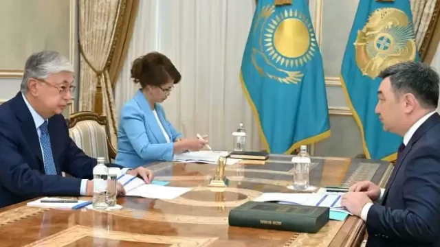 Мемлекет басшысы министр Дархан Қыдырәліні қабылдады