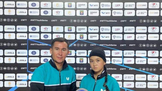 Айназ Әділгереева үстел теннисінен халықаралық турнирде үшінші орын иеленді