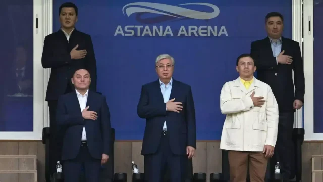 Президент Қазақстан ұлттық құрамасының жеңісі туралы жазба жариялады