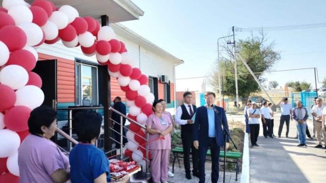 Түлкібаста жаңа медициналық нысан пайдалануға берілді