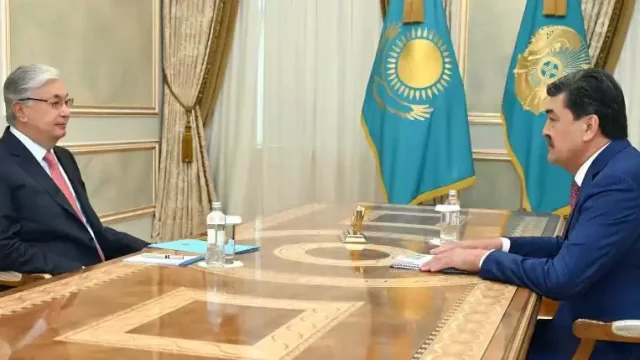Президент жаңа министр Ерлан Нысанбаевты қабылдады