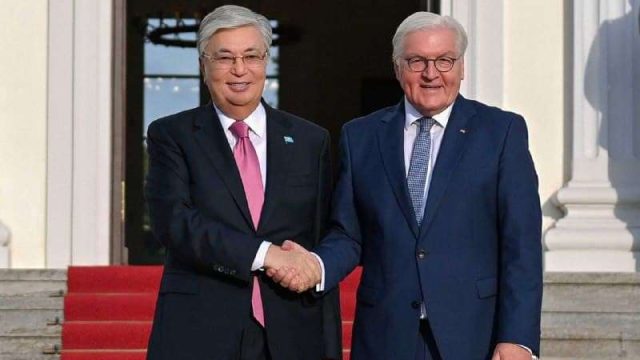 Мемлекет басшысы Германияның федералдық президенті Франк-Вальтер Штайнмайермен кездесті
