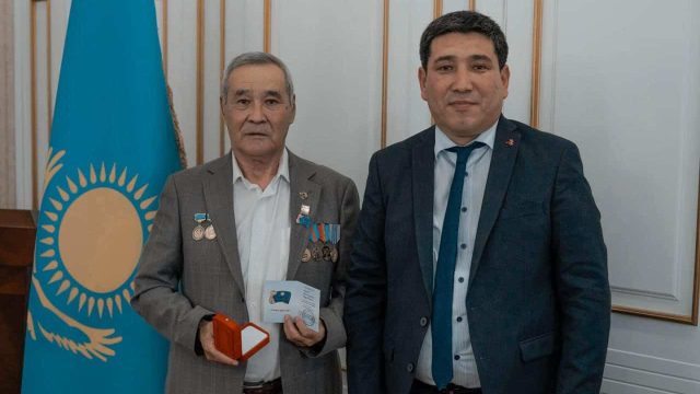 Оралда спорт ардагерлері марапатталды