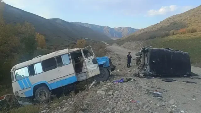 Алматы облысындағы автобус апатынан 34 адам зардап шекті