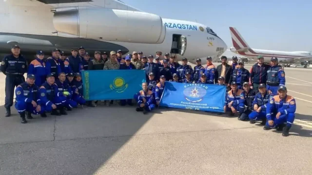 Қазақстандық құтқарушылар Ауғанстаннан оралды