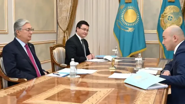 Президент ұлттық экономика министрі Әлібек Қуантыровты қабылдады