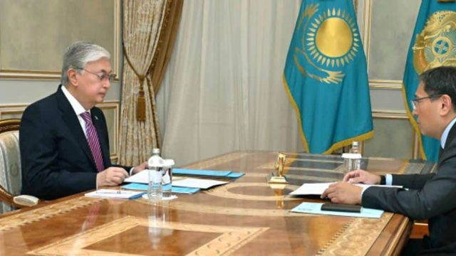 Президент Алматы әкімі Ерболат Досаевты қабылдады