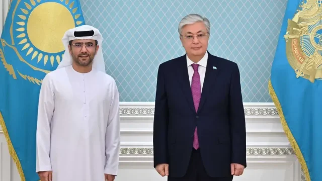 Президент Abu Dhabi Ports Group басқарушы директорын қабылдады