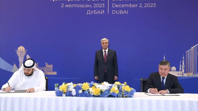Президент бірқатар келісімге қол қою рәсіміне қатысты