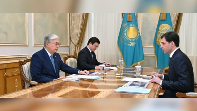 Мемлекет басшысы Qarmet төрағасын қабылдады