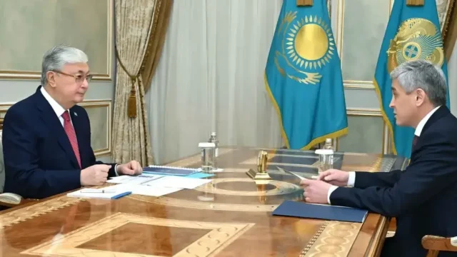 Мемлекет басшысы Қарағанды облысының әкімін қабылдады