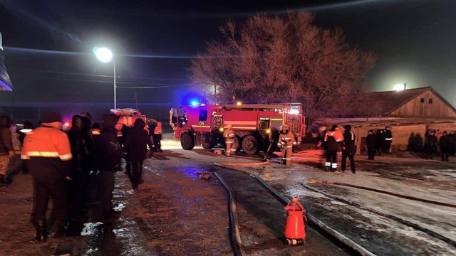 Абай облысында бензин цистернасы өртенді