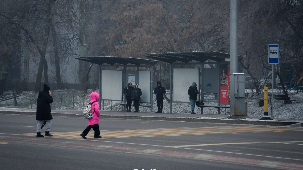 оқушы, ауа райы, тұман, жаяу жүргінші, аяз