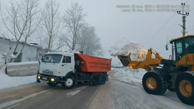 Астанадан бір түнде 44 мың текше метрден астам қар шығарылды