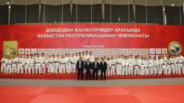 Түркістанда дзюдодан жасөспірімдер арасында ҚР чемпионаты аяқталды