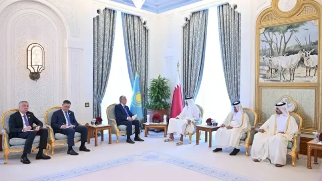Президент Қатар Әмірімен келіссөз жүргізді