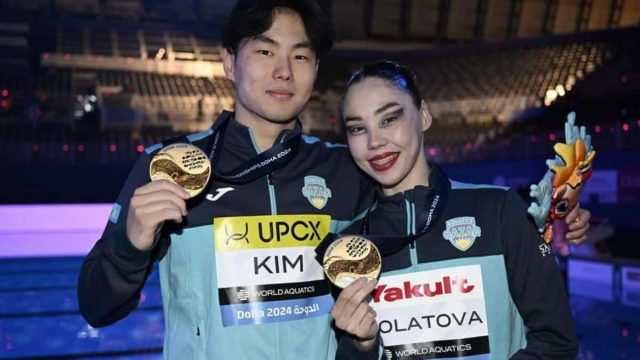 Қазақстан спортшылары мәнерлеп жүзуден әлем чемпионы болды