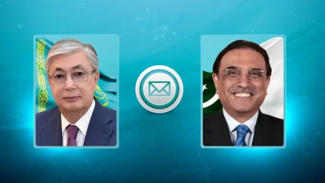 Мемлекет басшысы Пәкістанның жаңа президенті Асиф Али Зардариді құттықтады