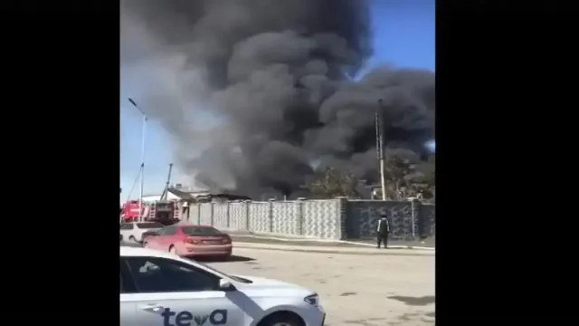Алматы облысында қойма өртенді