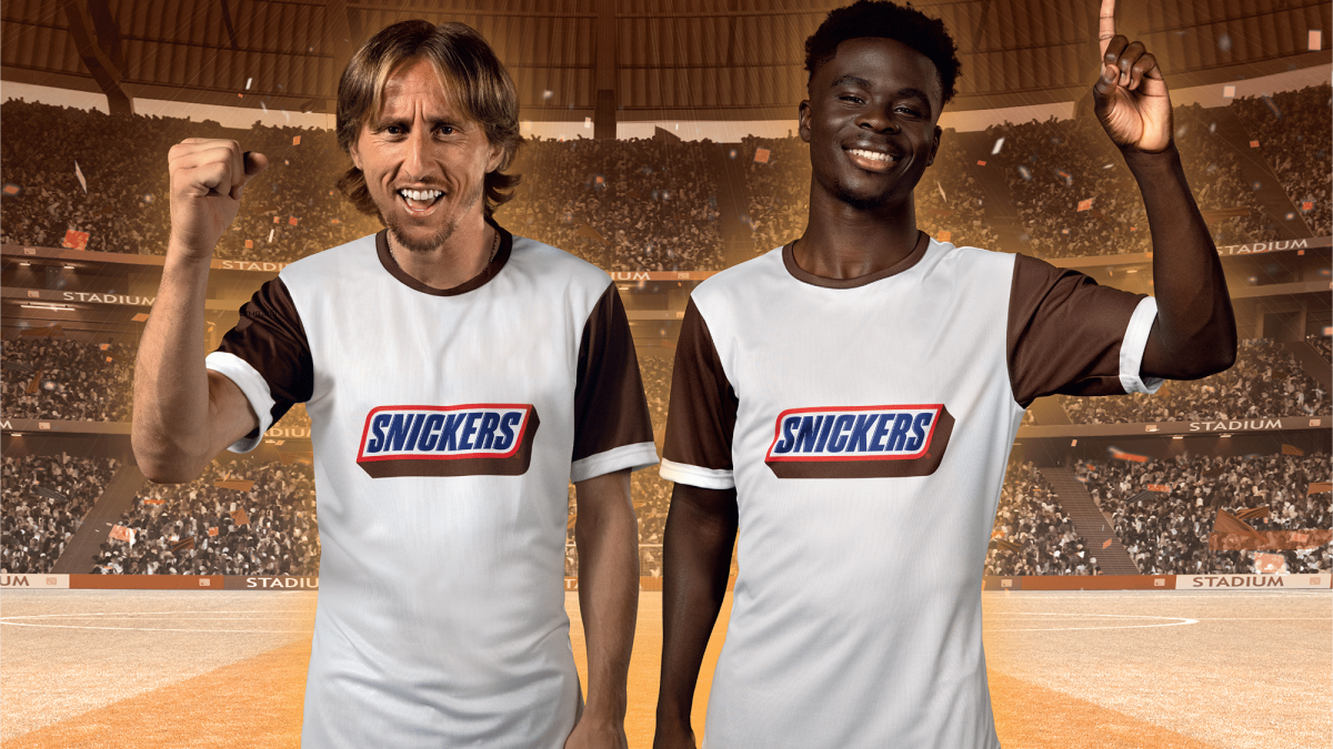 c0b522f7f0607baf452fca435244995e Футболшылар Лука Модрич пен Букайо Сака Snickers®-пен серіктес болды