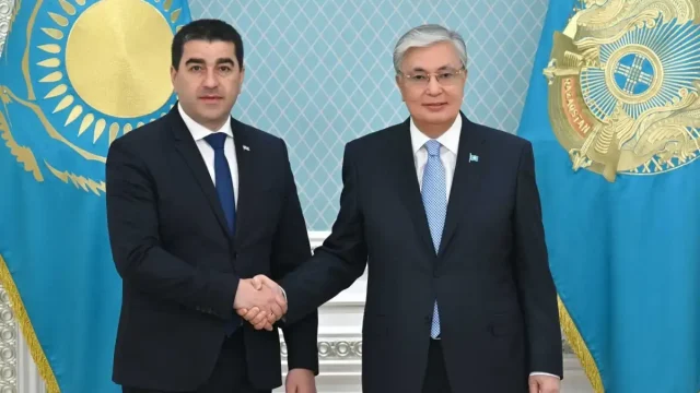 Президент Грузия парламентінің төрағасын қабылдады