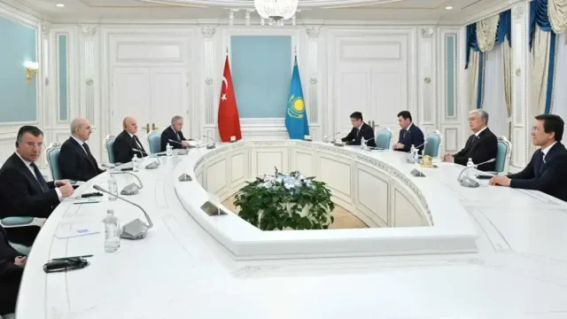 Мемлекет басшысы Түркия ұлттық мәжілісінің төрағасын қабылдады