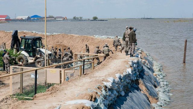 Атырау облысындағы Талдыкөл ауылын су басуы мүмкін