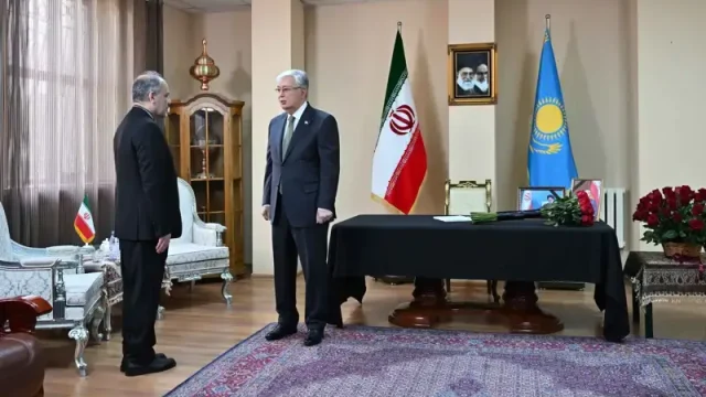 Қасым-Жомарт Тоқаев Қазақстандағы Иран елшілігіне барды