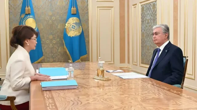 Президент мәдениет және ақпарат министрі Аида Балаеваны қабылдады