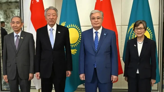 Президент Сингапурдың ұлттық қауіпсіздік жөніндегі үйлестіруші министрін қабылдады