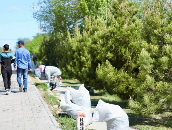 көше жинау, сенбілік