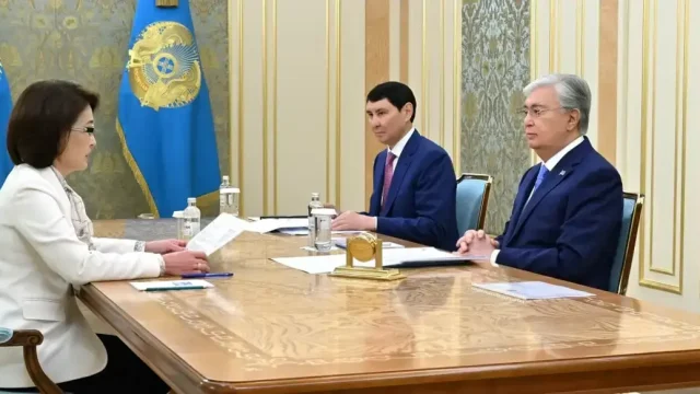 Президент денсаулық сақтау министрі Ақмарал Әлназарованы қабылдады