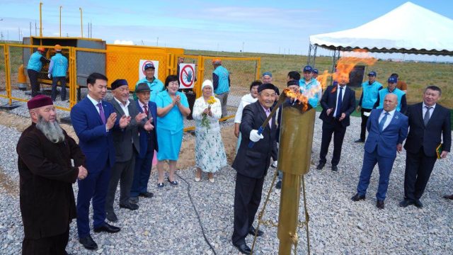 Арыста 10 мың халық табиғи газбен қамтылды