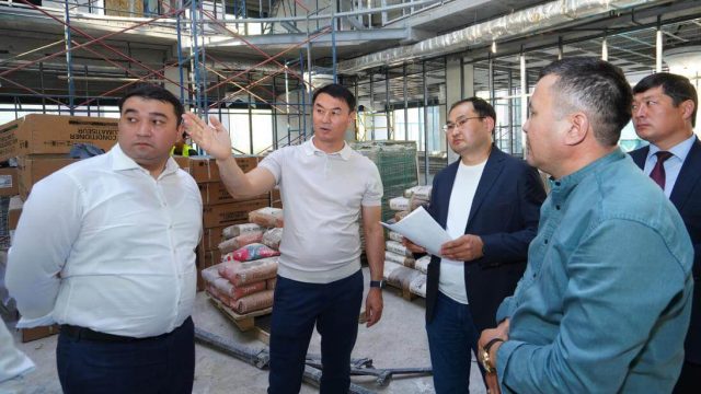Түркістандағы «Достық үйі» мен «Жайлы мектептің» құрылығы аяқталуға жақын